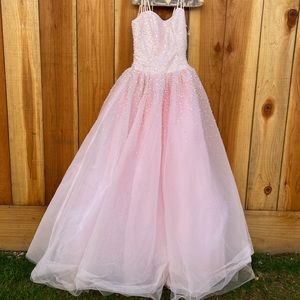Vintage wedding/prom dress.